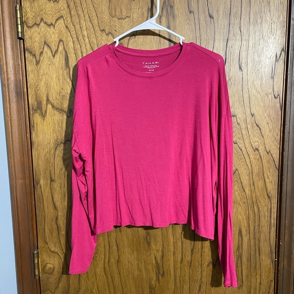 Tahari lightweight l/s crop shirt. Sz med. - Picture 1 of 1